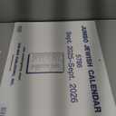 Jumbo Jewish Calendar 5786: 2025-2026