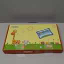 Kids Tablet for Kids 3-7: 10 inch Android 14 Tablet 6000mAh, 8GB+64GB+1TB Expandable for Toddler with Kids Space, Parental Control, HD, Dual Camera, WiFi, Shockproof Case, Screen Protector (Blue)