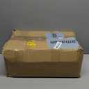 Landscape Edging Kit 6.7 in Tall Decorative Double-Sided Wood-Look Fence Garden Border, Flower Bed Edging with 30 Anchoring Spikes, 13.9 Foot Kit (Wood)