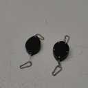 2 Pack 2024 Upgraded Heavy Duty Retractable Plant HangerPlant Pulleys for Hanging Plants,Easy to Raise and Lower,Auto Lock,Adjustable Hook for Garden Baskets Pots,Birds Feeder,Black (2 Pcs Black)