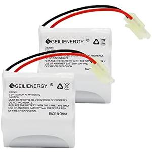 GLESOURCE 7.2V XB2950 Battery Replacement Compatible with Shark XB2950 V2950 V2950A V2945Z V2945 Floor & Carpet Sweeper (2 Pack)