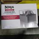 Ninja XSKNF70SBX Professional XL Food Processor Storage Box, (Compatible with NF700 Ninja Food Processors : Specifically for storing Dough Blade, Chop Blade, & Discs)., Gray