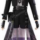 KIRA KIRA Love and Deepspace Night Flair Hunter Heroine MC Cosplay Costume Doki-N Miss Heroine Cosplay Costume for Halloween (Large)