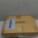 MATBEBY Twin Size Mattress Pad - Cooling Breathable Mattress Topper, Quilted Fitted Mattress Protector, Pillow Top Mattress Cover with 8-21" Deep Pocket, Soft, Machine Washable, White, 39x75 Inches