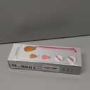 GEENOA Back Scrubber for Shower, 19’’ Detachable Long Handle Shower Body Scrubber for Wet or Dry Brush, Adjustable 2-in-1 Back & Body Brush with Medium Soft Bristles for Deep Cleaning(White)