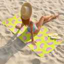 Car Seat Towel Covers Front Seats for Beach Swimming, Sports, Camping,Yoga. Sweating Easy to Clean, Protect from Damage by Sweat, Pets, and Scratches(Watermelon, 1 Pcs)