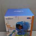 EagleStone Moveable Dinosaur Shooting Toys Triceratops Action,Kids Shooting Games with LCD Score Record&LED, Enhancing Hand-Eye Coordination Toys for Boys and Girls (10b-blue)