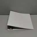 3 Inch Binder 3 Ring Binders White, Slant D-Ring 3 Clear View Cover with 2 Inside Pockets, Heavy Duty Colored School Supplies Office and Home Binders  by Enday