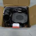 Aida & Hani Electric Air Pump for Inflatables Air Mattress Pump Pool Air Pumps Quick Unwarming Electric Pump Plug in Inflate Deflate Pump with 3 Nozzles Black