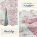 Washable Boho Entryway Rug 2' 3' Small Rug Pink White Colorful Color Door Mat Indoor Entrance Non-Slip Soft Oriental Vintage Carpet Kitchen Entryway Bedroom Corridors Indoor