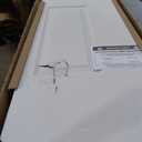 BarnSmith 36 in.x 84 in. Bifold Barn Door, Raised 2-Panel White Primed Door