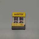 AUXITO CANBUS 7440 7443 LED Bulbs Red with Built-in Resistor 7441 7444 W21W Anti Hyper Flash Error Free Brake Lights, Tail Lights, Stop Lights, Turn Signal Lights, Pack of 2