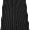 SRDDQLC Door Floor Mat Commercial Grade Large Size Heavy Duty Tough Entry Collection Slip Skid Entrance Mat with Rubber Backing Low Profile and Easy to Clean Indoor Outdoor Rug, 4FTx8FT, Black