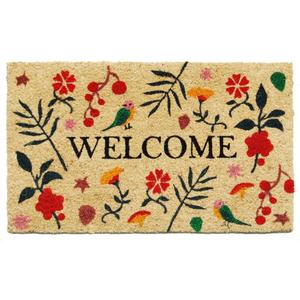 Calloway Mills 122031729 Bliss Welcome Doormat, 17" x 29", Multicolor