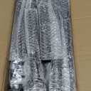 STORAGE MANIAC Long Expandable Shoe Rack, 18 Pairs Metal Wide Stackable Shoe Rack, Adjustable Shoes Shelf, Freestanding Shoes Organizer for Closet, Entryway, Hallway, Garage, Front Door, 3 Tiers (Black)