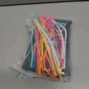 3 x ddLUCK Sensory Activity Board, Silicone Fidget Toy for Stress Relief, Calming, Focus, ADHD and Autism, 6 Colors Sensory Toys Game Controller for Kids 2+ & Adults with 20 Strings