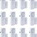 Door Window Alarm, 90DB Door Alarms for Kids Safety, Door Window Burglar Alarm-Window Pool Alarms for Home (12 Pack)