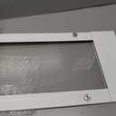 Ideal Pet Products Aluminum Vertical Sash Window Pet Door, Adjustable Sizes to Fit Window Heights from 43-7/8 to 46-1/2, Chubby Kat 7-1/2 x 10-1/2 Flap Size