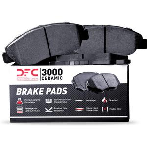 Dynamic Friction Company 3000 Ceramic Brake Pads 1310-1857-00-Rear Set