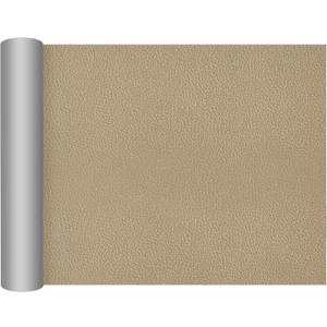 DXBULL Large Leather Repair Patch 35.4x78.7 inch Repair Tape Self-Adhesive for Furniture Sofas Car Seats Chair Couches Handbags Jackets Decorative Home Hotel Wall (Khaki)