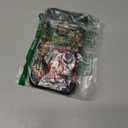 for Galaxy S24 Case,3 in 1 Floral Pattern Heavy Duty Shockproof Soft Silicone Rubber Bumper+Hard Plastic Hybrid Protective Cover for Samsung Galaxy S24 6.2",Black Flower