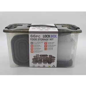 Lockbox Food Storage Set 50 Pcs