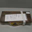 BAYKA Floating Shelves Bathroom for Wall  Shelf Over Toilet Farmhouse Rustic Wood for Bedroom, Kitchen, or Living Room Decor Organization, Christmas Decor Shelves  Rustic Brown, Set of 3 (15.7inches)