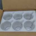 15oz/450ml Glass Coffee Mugs Clear Coffee Cups with Handles perfect for Latte, Cappuccino, Espresso Coffee, Tea and Hot Beverages, Set of 6