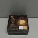 GE Lighting VintaStyle LED Light Bulbs, 5.5 Watts (60 Watt Equivalent) Warm Candle Light, Amber Glass, Medium Base, Dimmable (2 Pack)