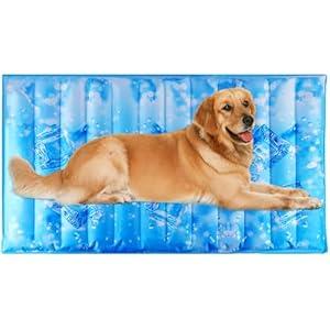 Cool Pet Pad, Dog Cooling Mat, Suitable for Dogs and Cats, Suitable for All Types of Pets, Washable and Portable, Summer Keep Your Pet Cool (47.2X29.5in)