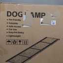 Dog Ramp for Car 63" x 17", Folding Pet Ramp for Large Dogs with Non-Slip Rug Surface, Portable Dog Car Ramp for SUV Car & Truck