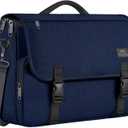 MATEIN Messenger Bag for Men, Briefcases Lightweight Men's Laptop Bag 17.3 inch Water Resistant Crossbody Satchel Computer Work Office Case with Shoulder Strap, Blue