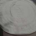 Hausattire Hand Woven Jute Braided Rug, 9’ Round – Off White, Reversible Boho Entry Area Rugs for Kitchen, Living Room I Farmhouse Decorative Floor Rug, 9 Feet Round