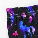 Slaixiu 4 Pack Leggings for Girls - Soft & Comfortable Ankle Length Printed Leggings for Kids (3T to 12 Years)