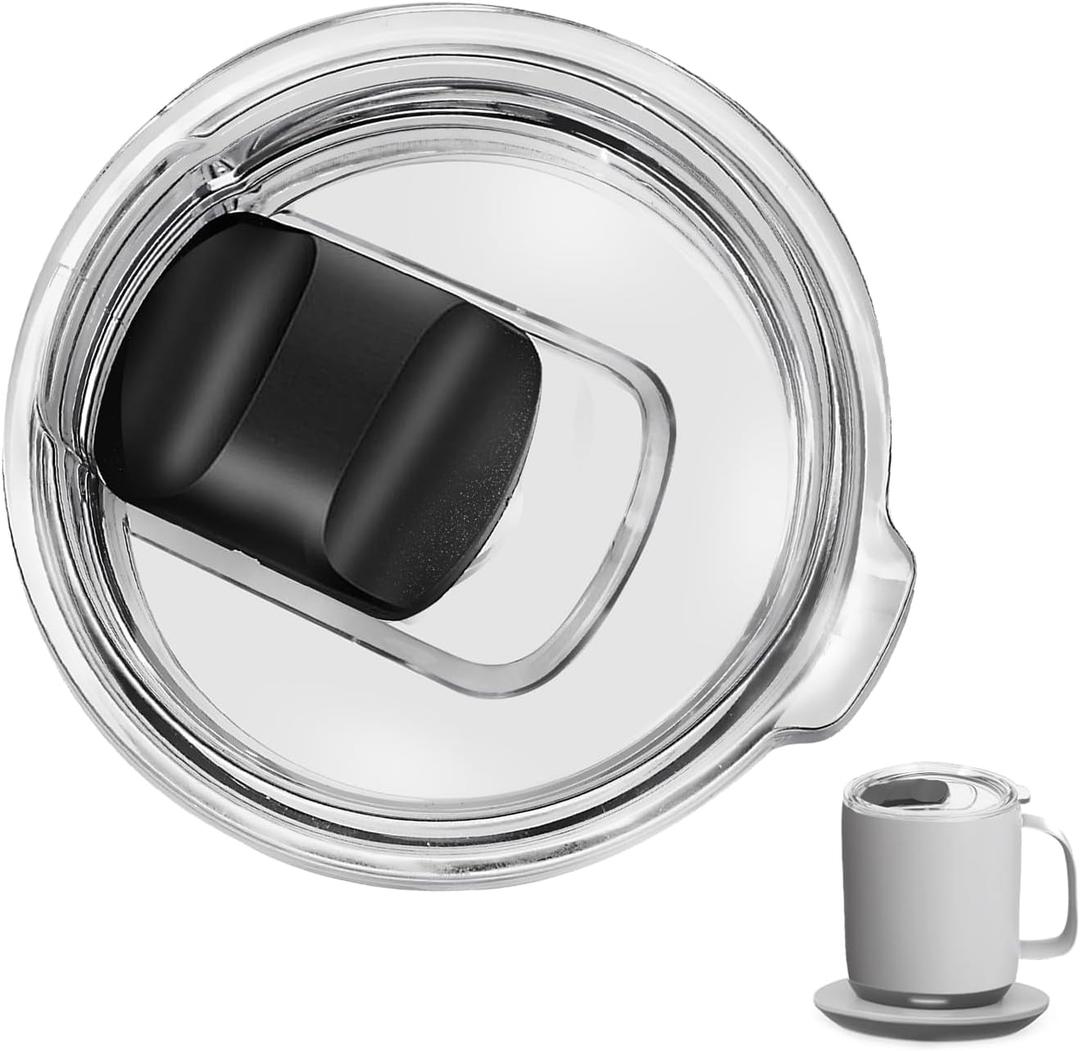 Lid 14 oz Compatible with Ember Mug 14oz,Magnetic Slider Lid Compatible with Ember Travel Mug,Splash-Proof 14 oz