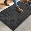 DEXI Front Door Mat Outside Entrance 24x36 Heavy Duty Entry Floor Doormat