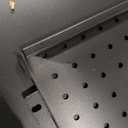 Large Metal Cabinet Two Lockable Doors Four Wheels,Four Adjustable Dividers Can Be Used As Tool File Storage Suitable For Garages Schools Gyms Offices (Black)