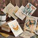 2 x Cunhill 9 Pcs Swedish Kitchen Dishcloths Absorbent Swedish Dish Towels Blossoms Flower Soft Reusable Towels Cleaning Sponge Cloth Quick Drying Kitchen Dish Rags(Bohemian)