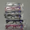 Gaoye Reading Glasses for Women, 6 pack Fashion Readers for Women Men Spring Hinge Eye Glasses, Blue Light Reading Glasses