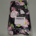 Girls Swimsuit Bikini Set 2 Piece Quick Dry Ruffle Bathing Suit Teens Swimwear with Spaghetti Strap (Black)