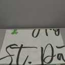 MEHOFOND 7x5ft St Patrick's Day Backdrop Happy St Patricks Day Party Decorations Banner Green Shamrock Irish Photography Background St Patricks Day Lucky Clover Banner Photo Props Supplies