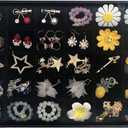 Stratalife Jewelry Organizer Drawer Tray Stackable Jewelry Organizer Removable Jewelry Storage Display Holder Case Drawer Inserts for Jewelry Rings Earring (30 Grid)