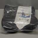 Seat Cushion for Tailbone & Sciatica Pain Relief  Certified & Ergonomist-Designed  Tapered Front Edge Reduces Thigh Pressure  Wide Memory Foam for Office Chair, Car, Wheelchair (Gray)