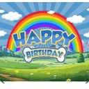 Cartoon Wild Photo Backdrop 6x4ft Blue Dog Paw Theme Birthday Backdrop Kids Happy Birthday Party Decoration Photo Booth Background