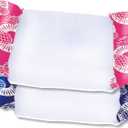 Waterlife 4-in-1 Pool Hammock 2-3-4 Packs, Inflatable Pool Chair Float, Water Hammock (Saddle, Lounge Chair, Hammock, Drifter), Multiple Colors (Navy Blue & Pink)