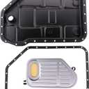 MOTOKU Automotive Transmission Oil Pan with Filter and Gasket Kit for Volkswagen Passat 1998-2005 for Audi A4 A6 A8 1996-2006