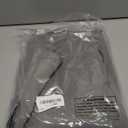 DWCN Grey Short Blackout Curtains for Bedroom - 63 inch Length Back Tab and Rod Pocket Tieable Thermal Insulated Light Blocking Window Treatment Panels for Living Room, 42 x 63 Inch, Set of 2, Grey