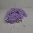 10x10ft Purple Tulle Backdrop Curtain with Lights String for Parites, Sheer Backdrop Curtains for Wedding Baby Shower Birthday Party Photo Shoot Decorations (10ft x 10ft(2 Panels 5*10ft))