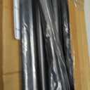 Floor to Ceiling Clothes Rack, Heavy-Duty Telescopic Garment Rack, 43–122in Height & 30–47in Width, 220lbs Total Load Capacity, 2-Pole, Black