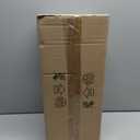 Wall Sconces, Tulip-Shaped Glass Shade, Modern Wall Lamp, with Knob Switch, for Home Bedroom Doorway Decoration (White Glass + Brass Finish, 2-Pack Hardwired)